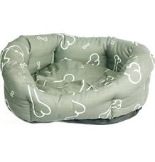 Samohýl Pelech 8 hran bavl. Kost šedo/bílý 60 cm Samohýl Pelech 8 hran bavl. Kost šedo/bílý 60 cm