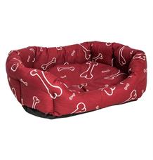 Samohýl Pelech 8 hran bavl. Kost vínovo/bílý 45 cm