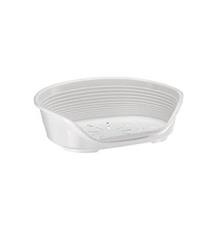 Pelech plast SIESTA DLX bílý FP DLX 4 bílý 61,5x45x21,5cm
