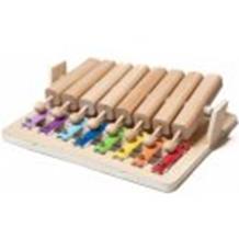 Dřevěný hlavolam Piano/obtížnost 1-4 1 ks