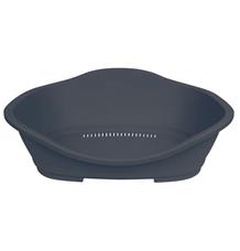 Plastový pelech Sleeper větráním tmavě šedý č. 4 72/88 cm Plastový pelech Sleeper větráním tmavě šedý č. 4 72/88 cm