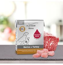 Paštika Platinum Natural Menu Iberico + Turkey 375 g Paštika Platinum Natural Menu Iberico + Turkey 375 g