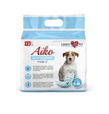 Plenky pro psy Aiko Soft Diapers  S-M/30-46cm 12ks