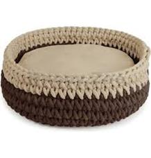 PLETENÝ KULATÝ PELECH 40 cm červená PLETENÝ KULATÝ PELECH 40 cm červená