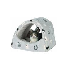 Plyšová kukaň MIMI s hračkou, sv. šedá 42 x 35 x 35 cm Plyšová kukaň MIMI s hračkou, sv. šedá 42 x 35 x 35 cm