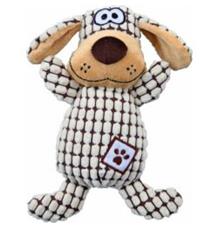 Plyšový pes kostkovaný 26 cm Plyšový pes kostkovaný 26 cm