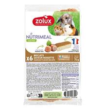 Poch. NUTRIMEAL Cookies hlodavci oříšky 6ks Zolux 6ks Poch. NUTRIMEAL Cookies hlodavci oříšky 6ks Zolux 6ks