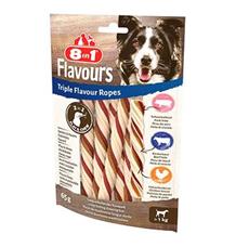 Pochoutka 8in1 Triple Flavour Ropes 