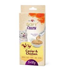 Pochoutka Aiko Cat SOFY Creamy Caviar&Chicken  5x10g