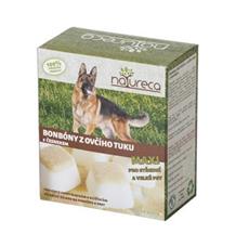 Pochoutka Bonbóny z ovčího tuku s česnekem Maxi 250 g Pochoutka Bonbóny z ovčího tuku s česnekem Maxi 250 g