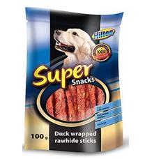 Pochoutka Buvolí tyčinka obalená kachním masem  100g