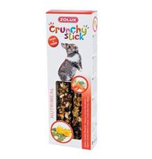 Pochoutka CRUNCHY STICK mrkev/pamp pro králíky Zolux 1 ks