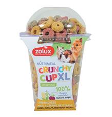 Pochoutka CRUNCHYCUP XL kukuř/řepa/vojtěška 