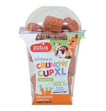 Pochoutka CRUNCHYCUP XL mrkev 110g Pochoutka CRUNCHYCUP XL mrkev 110g