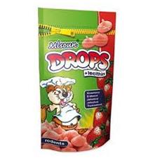 Pochoutka hlodavec Mlsoun jahodové dropsy 