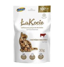 Pochoutka mrazem sušené Hovězí játra pro kočky  30g