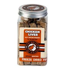 Pochoutka mrazem sušené kuřecí játra KW 115 g Pochoutka mrazem sušené kuřecí játra KW 115 g