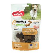 Pochoutka pes CANDIES Max kost drůbež,játra Zol 150g