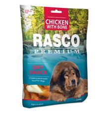 Pochoutka RASCO Premium kosti obalené kuřecím masem 80 g Pochoutka RASCO Premium kosti obalené kuřecím masem 80 g