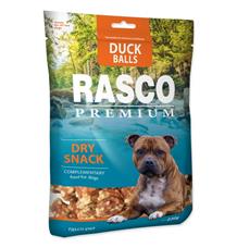 Pochoutka RASCO Premium koule z kachního masa a bůvoloviny 230g