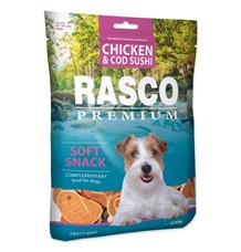 Pochoutka RASCO Premium sushi z tresky a kuřete 80 g