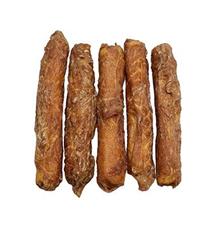 Pochoutka Rolka z buvolí kůže s kuřecím masem 15cm/10ks Pochoutka Rolka z buvolí kůže s kuřecím masem 15cm/10ks