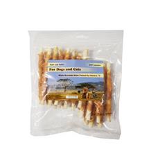 Pochoutka Tyčinka z buvolí kůže s kuřecím masem 250g Pochoutka Tyčinka z buvolí kůže s kuřecím masem 250g