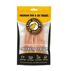 KIWI WALKER s.r.o Pochoutka vzduchem sušené měkké kuřecí plátky 100gKiwi