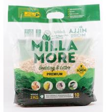 Podestýlka hlod. štěpky osika MillaMore Premium 10l/2kg Podestýlka hlod. štěpky osika MillaMore Premium 10l/2kg