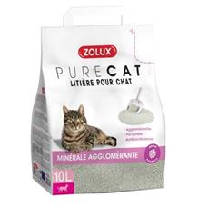 Podestýlka PURECAT antibacterial scent clump 10l Zolu