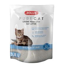 Podestýlka PURECAT fine silica 3,8l Zolux Podestýlka PURECAT fine silica 3,8l Zolux