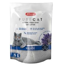 Podestýlka PURECAT levandule silica 5l Zolux