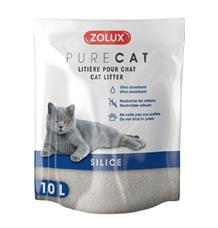 Podestýlka PURECAT natural silica 10l Zolux