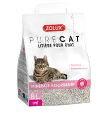 Podestýlka PURECAT scented absorbent 8l Zolux Podestýlka PURECAT scented absorbent 8l Zolux