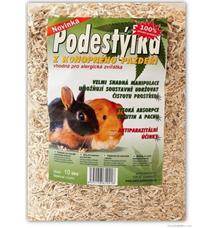 Podestýlka z konopného pazdeří 10 l Podestýlka z konopného pazdeří 10 l