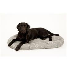 Polštář ovál bavl. Kost šedo/bílý 60 cm Polštář ovál bavl. Kost šedo/bílý 60 cm