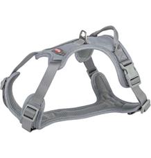 Postroj PREMIUM ACTIVE, grafit M-L: 60-75cm/25mm