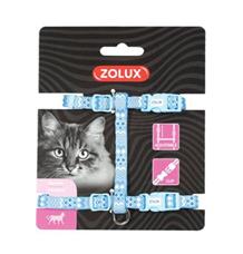 Postroj kočka ETHNIC nylon modrý Zolux Postroj kočka ETHNIC nylon modrý Zolux