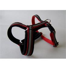 Postroj MINI podšitý, reflexní 1 ks Postroj MINI podšitý, reflexní 1 ks