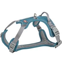 Postroj PREMIUM ACTIVE, petrolejová M-L: 60-75 cm/ 25 mm