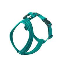 Postroj Y Hurtta Casual ECO paví zeleň 80-90cm