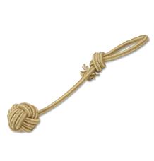 Přetahovadlo DOG FANTASY Juta míč házecí 38 cm 1 ks Přetahovadlo DOG FANTASY Juta míč házecí 38 cm 1 ks