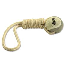 Přetahovadlo DOG FANTASY Juta tenisák házecí 34 cm 1 ks Přetahovadlo DOG FANTASY Juta tenisák házecí 34 cm 1 ks