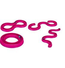 Hračka pro kočky, skládací dráha pro závod míčků 65x31 cm Hračka pro kočky, skládací dráha pro závod míčků 65x31 cm