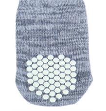 Protiskluzové šedé ponožky, 2 ks pro psy S-M Protiskluzové šedé ponožky, 2 ks pro psy S-M