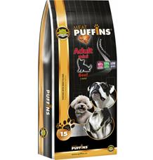 Puffins Dog Adult Mini Beef 