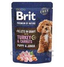 Brit Premium Dog Puppy Fillets Gravy Turkey&Carrots85g Brit Premium Dog Puppy Fillets Gravy Turkey&Carrots85g