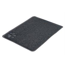 PVC předložka s tlapkou, šedá k WC 40 x 60 cm 1 ks