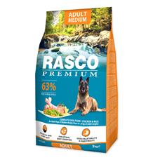 RASCO Premium Adult Medium 15 kg+pochoutka 230g ZDARMA RASCO Premium Adult Medium 15 kg+pochoutka 230g ZDARMA