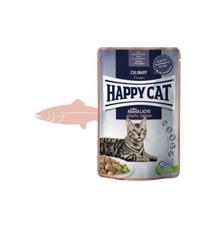 Happy Cat MEAT IN SAUCE Culinary Atlantik-Lachs / Losos 85 g Happy Cat MEAT IN SAUCE Culinary Atlantik-Lachs / Losos 85 g